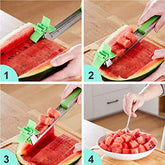 Windmill Watermelon Cube Cutter , Practical Tool For Fruit Vegetable Salad