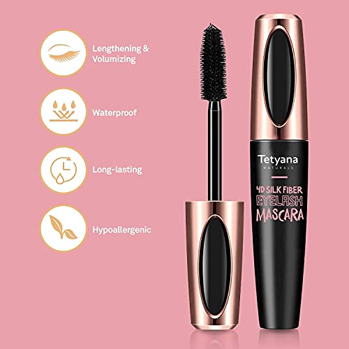 4D Silk Fiber Lash Mascara Waterproof 4 4D Silk Fiber Lash Mascara Waterproof - Image 4