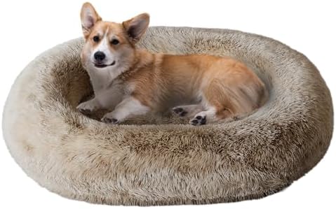 Orthopedic Calming Dog Bed for Large Dogs