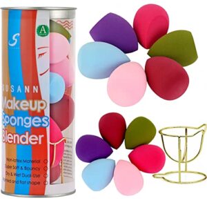 12-Piece Makeup Sponge Blender Set with Holder