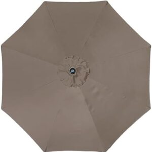 8-Rib Patio Umbrella Replacement Canopy