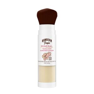 Hawaiian Tropic Mineral Powder Sunscreen Brush SPF 30