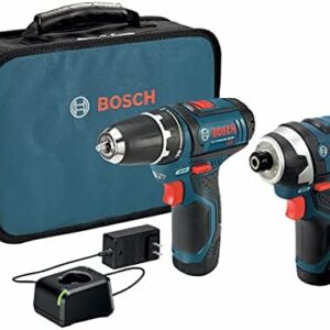 BOSCH 12V Max Cordless Drill and Impact Driver Kit