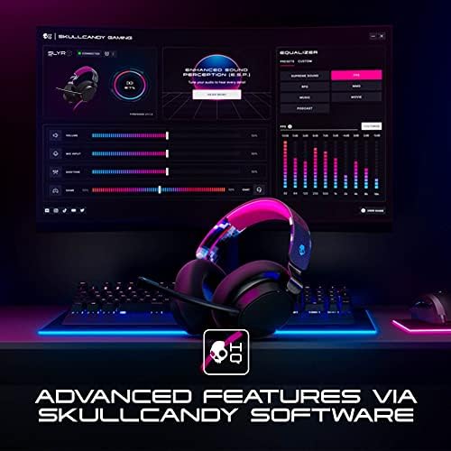 Skullcandy SLYR Pro Wired Gaming Headset for PC and Consoles 5 Skullcandy SLYR Pro Wired Gaming Headset for PC and Consoles - Image 5