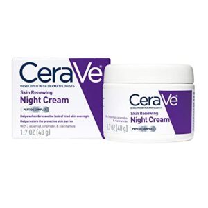 CeraVe Skin Renewing Night Cream with Hyaluronic Acid
