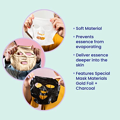 FACETORY Korean Sheet Masks 7-Pack for Hydrating Skincare 4 FACETORY Korean Sheet Masks 7-Pack for Hydrating Skincare - Image 4