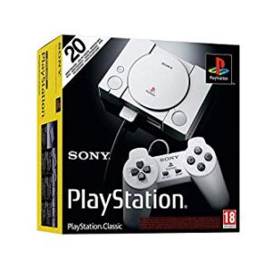 PlayStation Classic Console Bundle with 20 Pre-Installed Games