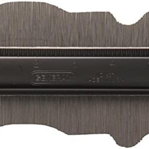 General Tools 6-Inch Contour Gauge for Precise Shape Matching