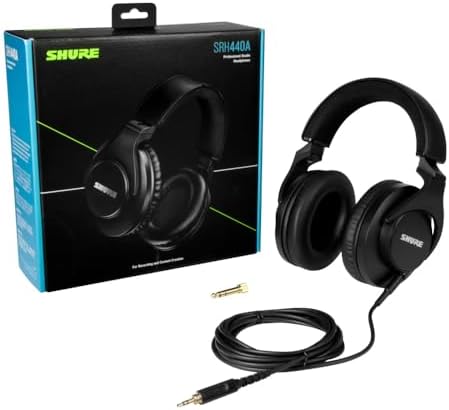 Shure SRH440A Professional Studio Headphones for Monitoring 5 Shure SRH440A Professional Studio Headphones for Monitoring - Image 5