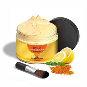 LUVCLAY Vitamin C and Turmeric Clay Face Mask