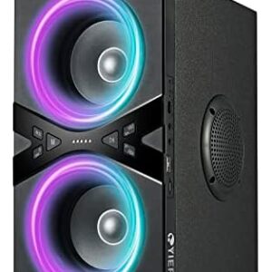 Wireless TWS Bluetooth Party Speaker with Lights