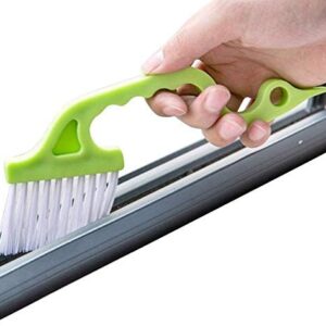 Window Track Cleaning Brush with Scraper for Tight Gaps