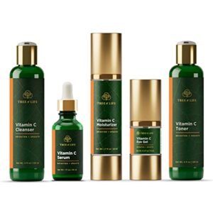 Tree of Life Vitamin C Skincare Set for Brightening Skin