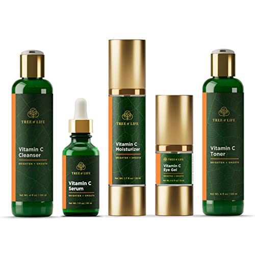 Tree of Life Vitamin C Skincare Set for Brightening Skin 1 Tree of Life Vitamin C Skincare Set for Brightening Skin