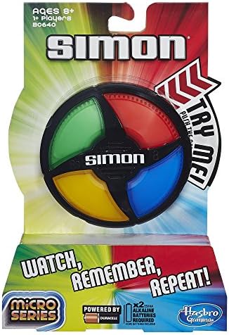 Hasbro Gaming Simon Micro Series Electronic Memory Game 1 Hasbro Gaming Simon Micro Series Electronic Memory Game