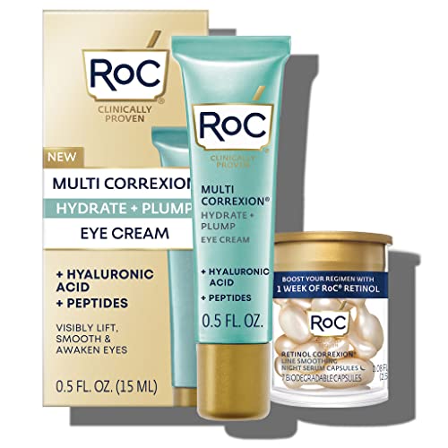 RoC Hyaluronic Acid Eye Cream and Retinol Capsules 1 RoC Hyaluronic Acid Eye Cream and Retinol Capsules