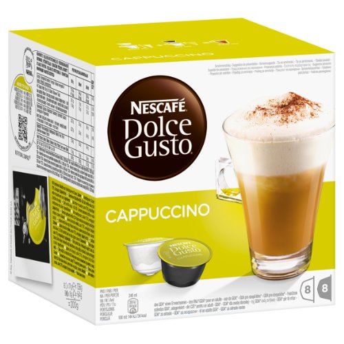 NESCAFÉ Dolce Gusto Cappuccino Coffee Pods, 3 Boxes of 16 4 NESCAFÉ Dolce Gusto Cappuccino Coffee Pods, 3 Boxes of 16 - Image 4