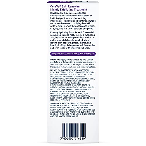 CeraVe Glycolic Acid Serum for Smoother Skin 9 CeraVe Glycolic Acid Serum for Smoother Skin - Image 9