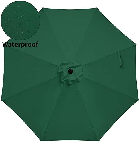 9-Foot Patio Umbrella with Heavy-Duty Base and Tilt 2 9-Foot Patio Umbrella with Heavy-Duty Base and Tilt - Image 2