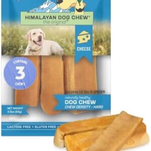 Himalayan Yak Cheese Dog Chews – 3 Small Natural Treat Sticks