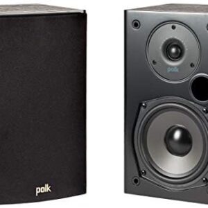 Polk Audio T15 Bookshelf Speakers | 100W Home Theater Pair Polk Audio T15 Bookshelf Speakers | 100W Home Theater Pair