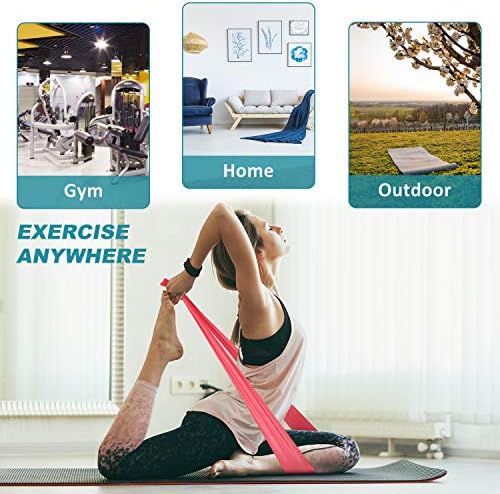 Resistance Bands Set with 5 Levels and Carrying Pouch 6 Resistance Bands Set with 5 Levels and Carrying Pouch - Image 6