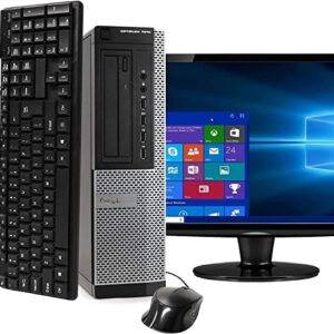 Dell OptiPlex 7010 Desktop PC Bundle with 19-Inch Monitor