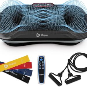Lifepro Waver Vibration Plate with Resistance Bands