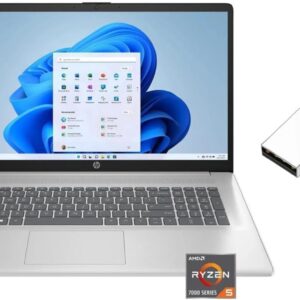 HP 17.3-Inch Full HD Laptop – Ryzen 5, 16GB RAM, 512GB SSD