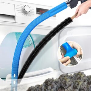 Dryer Vent Cleaner Kit with Lint Brush and Vacuum Attachment