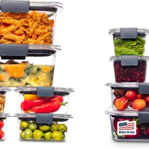 Rubbermaid Brilliance 24-Piece Food Storage Containers